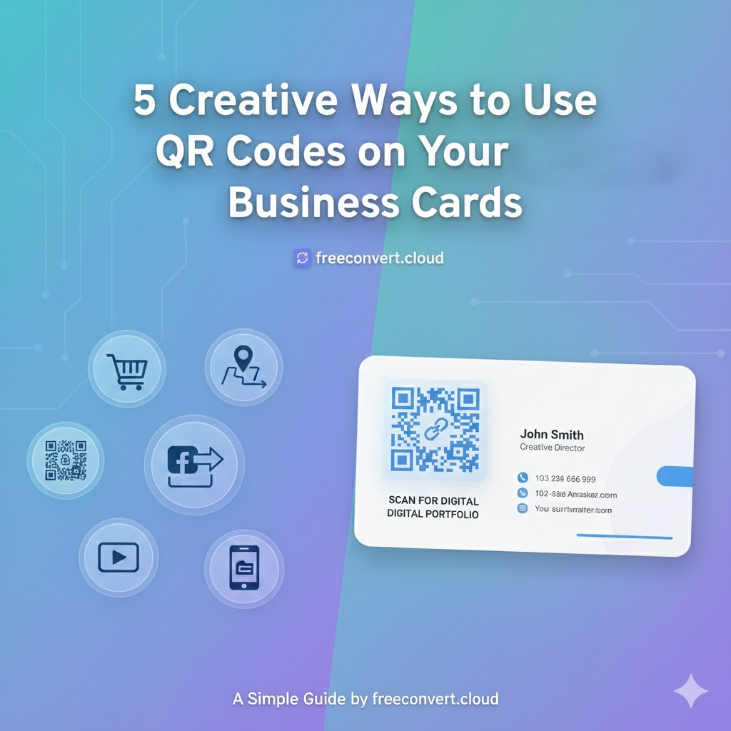 5 Creative Ways to Use QR Codes on Your Business Cards